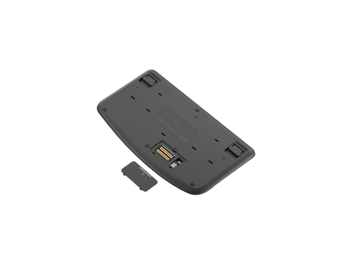 Teclado Logitech Wave Keys Usb Bt Multidispositivos Graphite (920-012278)