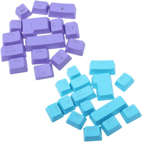 Teclado Mecanico 60 Ocelot Creators Color Way Azul Con Morado, Tipo De Switch Azul