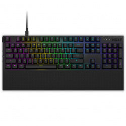 Teclado Mecanico Nzxt Rgb Switch Red Reposa Muñecas En Bk Kb-1fsus-Br