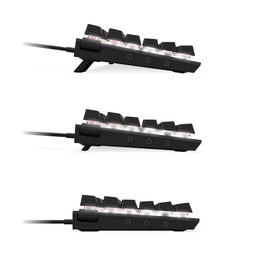 Teclado Mecanico Nzxt Rgb Switch Red Reposa Muñecas En Bk Kb-1fsus-Br