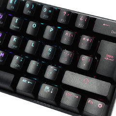 Teclado Mecanico Ocelot, Forma 60%, Alambrico, Plastico, Iluminacion Tipo Rgb, Gamer