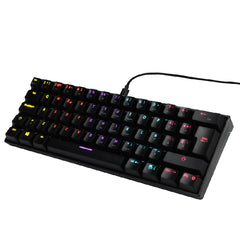 Teclado Mecanico Ocelot, Forma 60%, Alambrico, Plastico, Iluminacion Tipo Rgb, Gamer