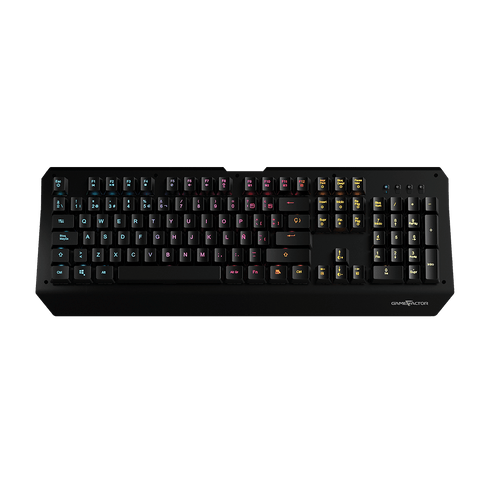 Teclado Mecanico Optico Gaming Game Factor Antighosting Usb Rgb Kbg601