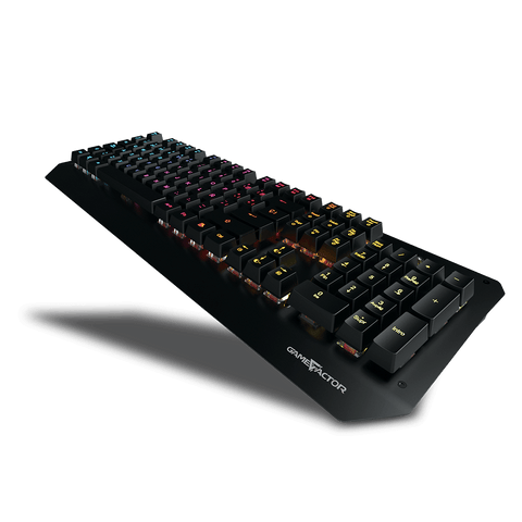 Teclado Mecanico Optico Gaming Game Factor Antighosting Usb Rgb Kbg601