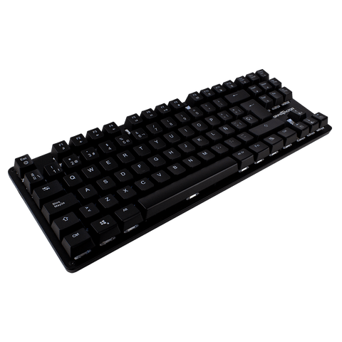Teclado Mecanico Tkl Game Factor Rgb, Usb Negro, Switch Red Kbg500