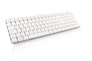 Teclado, Mouse Combo Inalambrico Compacto Gt4000wg Ghia, Color Blanco