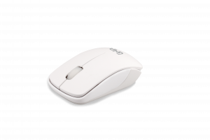 Teclado, Mouse Combo Inalambrico Compacto Gt4000wg Ghia, Color Blanco