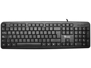 Teclado Stylos Alambrico 105 Teclas Usb Español Negro (Stptec5b)