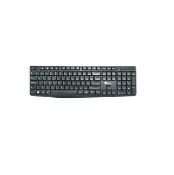 Teclado Stylos Inalámbrico 105 Teclas, Usb Nano, Español (Stptec4b)