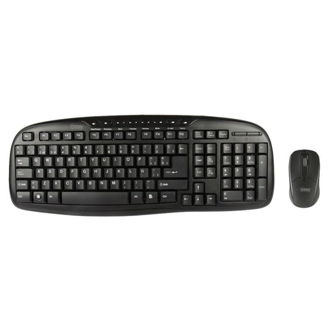 Teclado Y Mouse Alambrico Balance Easy Line By Perfect Choice Negro, Usb- Mouse Ideal Para Usuarios Diestros Y Zurdos
