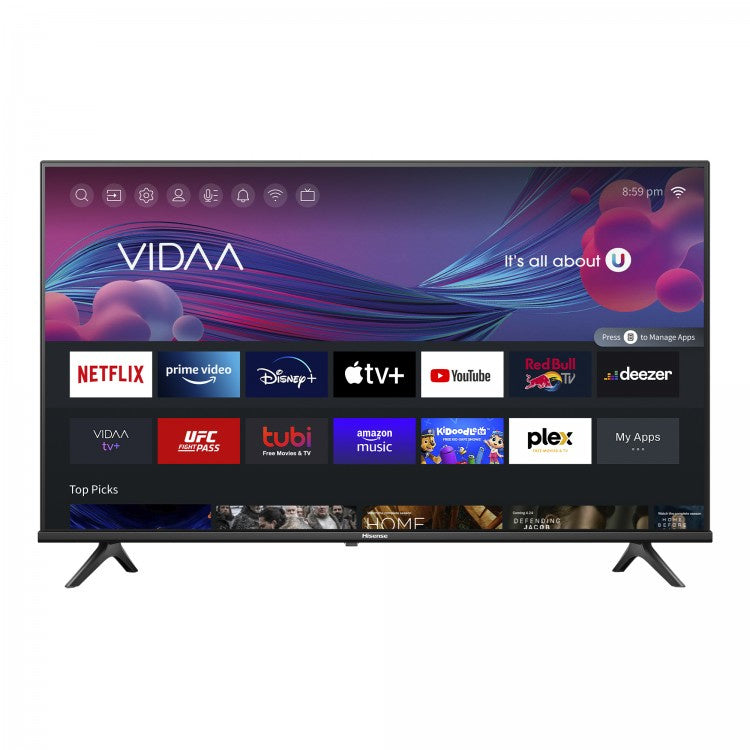 Television Hisense 32A4Kv 32" Led Hd 1366*768 Smart Vidaa Wifi