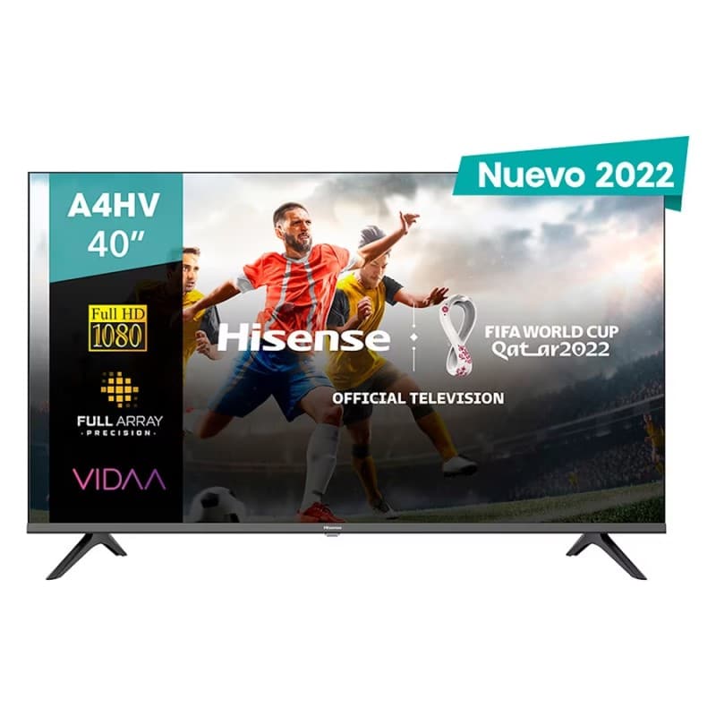 Televisión Hisense 40a4hv 40" Smart Vidaa Full Hd 1920*1080 Usb Hdmi