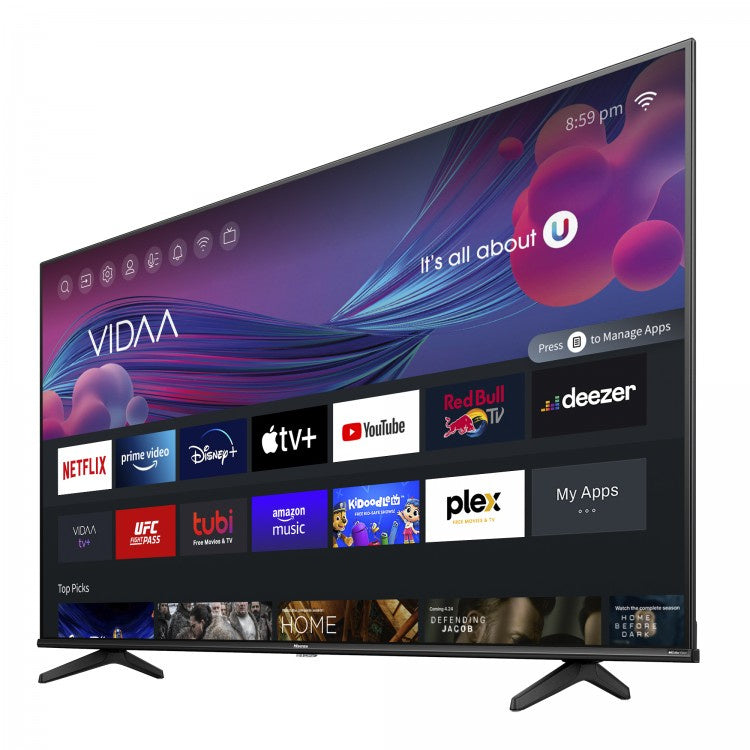 Television Hisense 43A6Kv 43" 4K Uhd 3840*2160 Smart Vidaa Wifi Hdmi