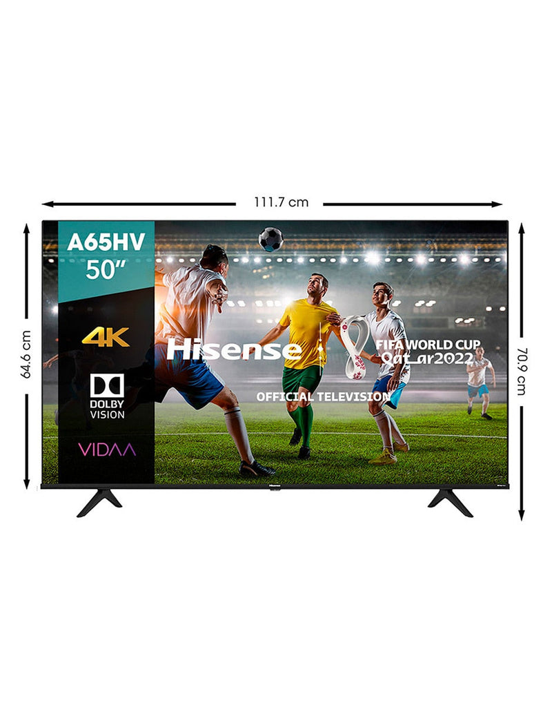 Television Hisense 50a65hv 50" Smart Vidaa Ultra Hd 4k 3840*2160 Wifi