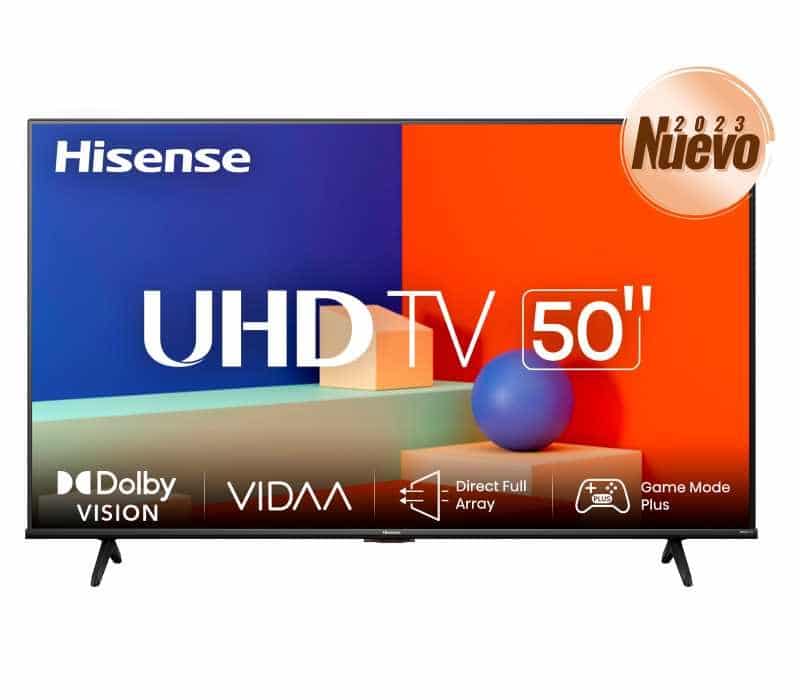 Television Hisense 50A65Kv 50" Led Uhd 3840*2160 Smart Vidaa Wifi