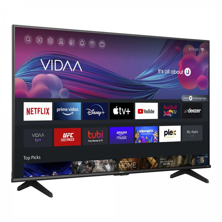 Television Hisense 55a6kv 55" 4k Uhd 3840*2160 Smart Vidaa Wifi