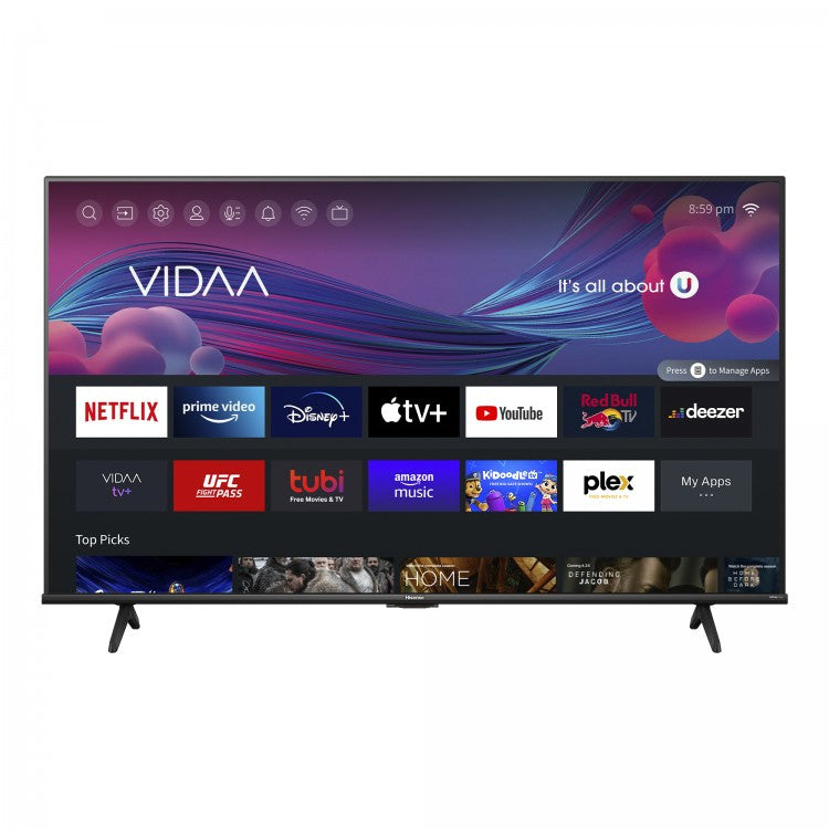 Television Hisense 55a6kv 55" 4k Uhd 3840*2160 Smart Vidaa Wifi