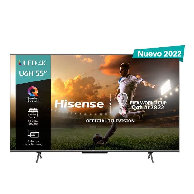 Television Hisense 55u6h 55" Smart Android Quantum 4k 3840*2160 Wifi