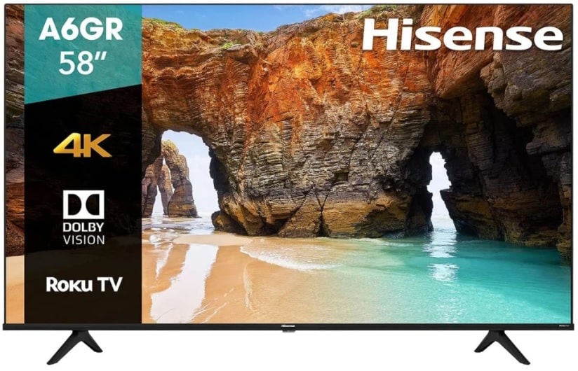 Television Hisense 58a6gr 58" Smart Tv Roku Ultra Hd 4k 3840*2160 Wifi