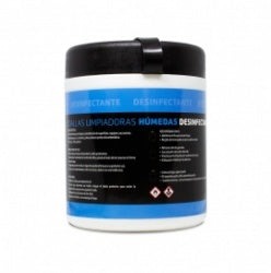 Toallas Humedas Desinfectantes Vorago Cln-107 Bote Con 30 Piezas