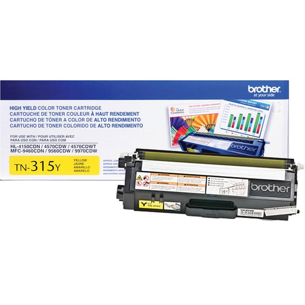 Toner Brother Amarillo Tn315y Alto Rendimiento Para Mcf9970cdw