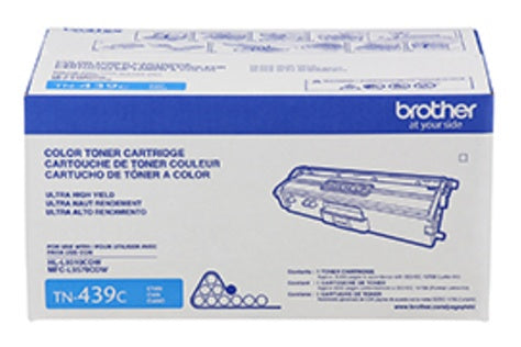 Toner Brother Cyan Tn439c Ultra Alto Rendimiento 9,000 Paginas