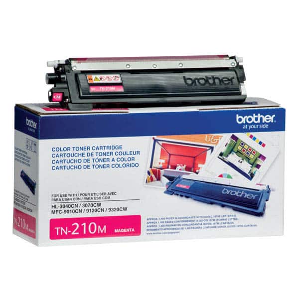 Toner Brother Magenta 1400 Pag Para Hl3040Cn 3070Cw, Mfc9010Cn, Tn210M