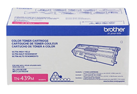 Toner Brother Magenta Tn439m Ultra Alto Rendimiento 9,000 Paginas