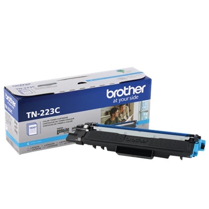 Toner Brother Tn223c Cian 1,300 Paginas, Rendimiento Estandar, Mfcl3710cw