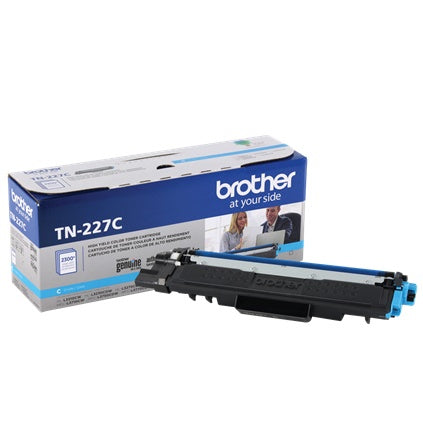 Toner Brother Tn227c Cian 2,300 Paginas, Alto Rendimiento, Mfcl3710cw