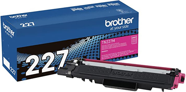 Toner Brother Tn227m Magenta 2,300 Paginas Alto Rendimiento, Mfcl3710cw