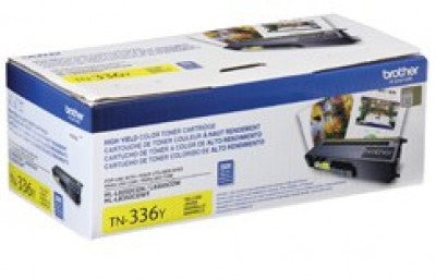 Toner Brother Tn336y Amarillo 3,500 Paginas Para Hll8250cdn, 8350cdw, Mfc8850cd