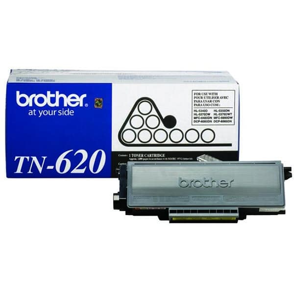 Toner Brother Tn620 Negro 3,000 Paginas Para Dcp8080dn