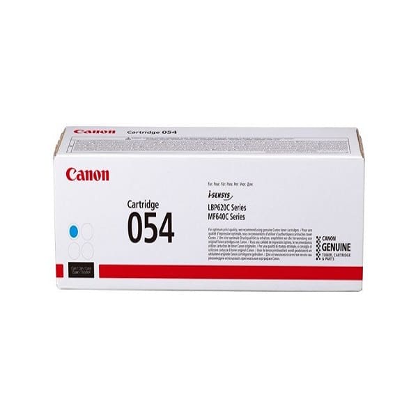 Toner Canon 054 Cyan 1200 Pag. Para Lbp622Cdw, Mf642Cdw (3023C001Aa)