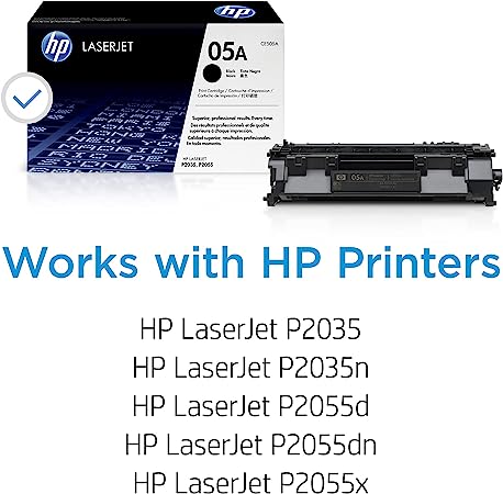 Toner Hp 05a Negro Para Laserjet P2035 (Ce505a)