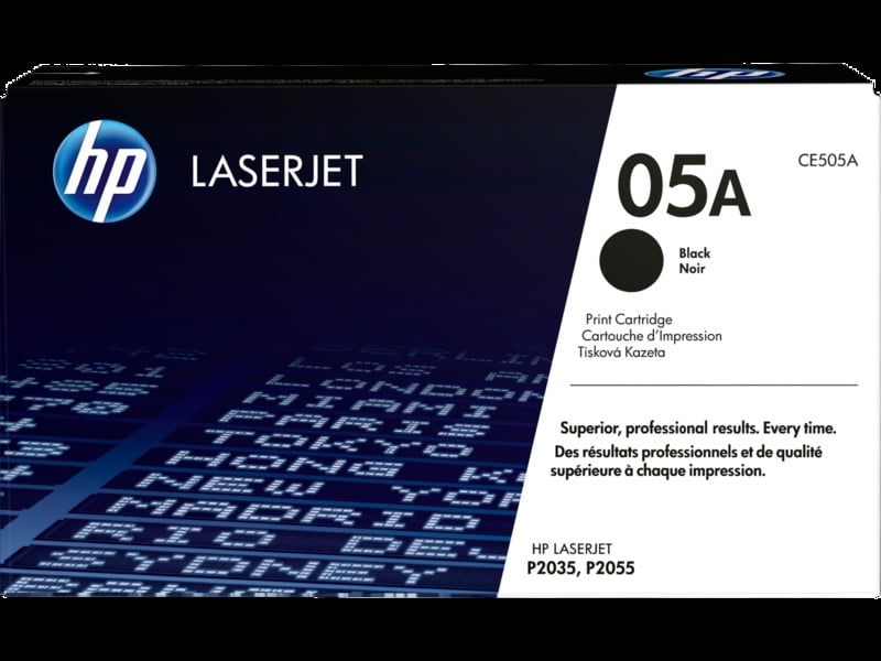 Toner Hp 05a Negro Para Laserjet P2035 (Ce505a)