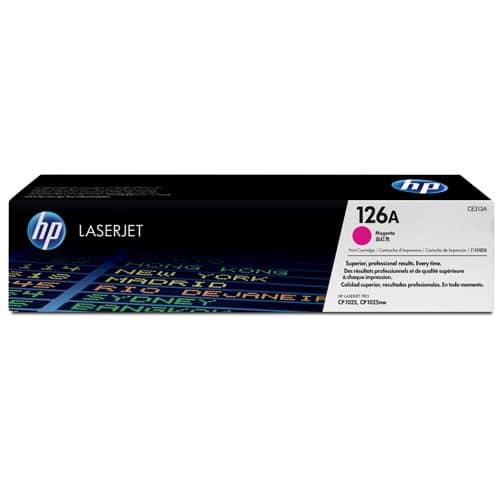 Toner Hp 126a Magenta Para M175nw Mfp, M275mfp, Cp1025nw (Ce313a)