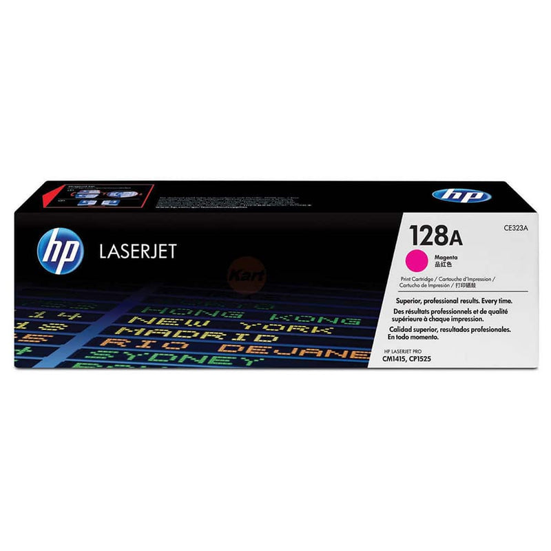 Toner Hp 128a Magenta Para Cm1415fnw Mfp, Cp1525nw, Cm1415fn (Ce323a)