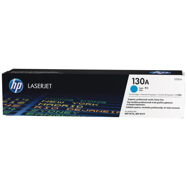 Toner Hp 130a Cian Para Laserjet Mfp M176, M177 (Cf351a)