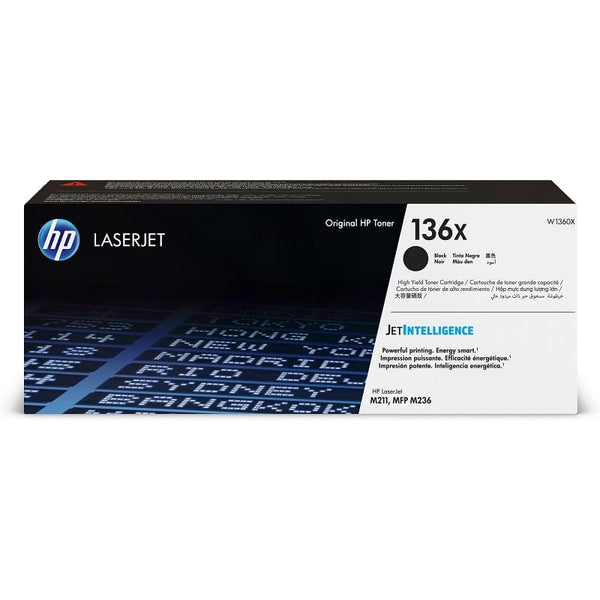 Toner Hp 136X Negro Alto Rendimieto (W1360X)