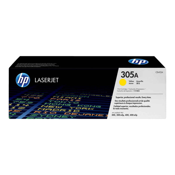 Toner Hp 305a Amarillo Para Ljprom451, M475 (Ce412a)