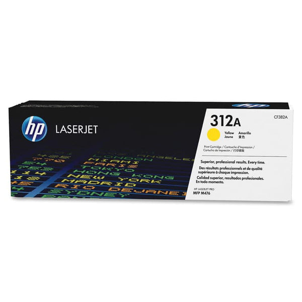 Toner Hp 312 A Amarillo Para Laserjet Pro Mfp M476 (Cf382a)