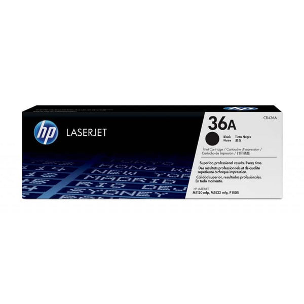 Toner Hp 36a Negro Para Laserjet 1505, M1120 (Cb436a)