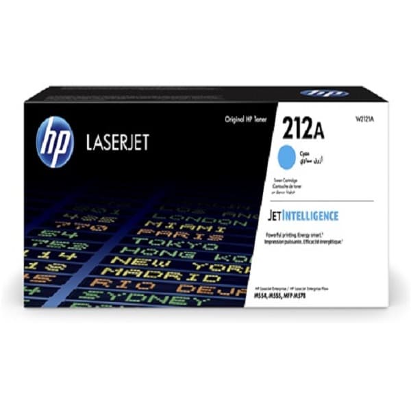 Toner Hp 5500 Paginas Hp Laserjet 212a Cian (W2121a)