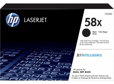 Toner Hp 58x Negro Alto Rendimiento Laserjet Pro M404, M428 (Cf258x1)