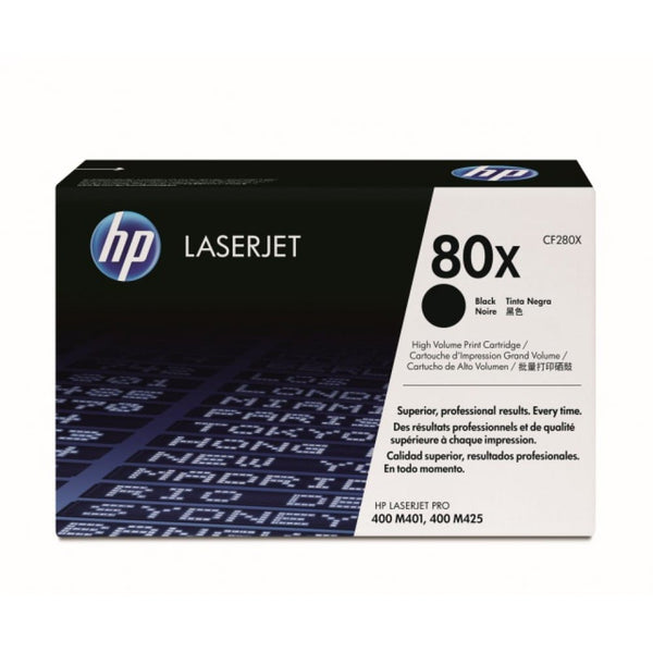 Toner Hp 80x Negro Alto Rendimiento Para M425dn Mfp, M401dn, M401dne, M40 (C