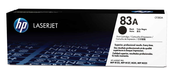 Toner Hp 83a Negro Laserjet Para P/M201dw Para M127fn, Para M225dw (Cf283a)