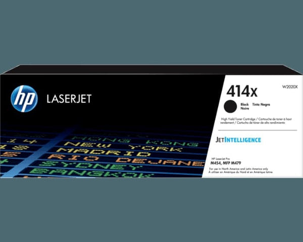 Toner Hp Alto Rendimiento 414x Negro (W2020x)