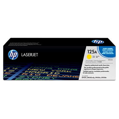 Toner Hp Amarillo Para Cp1215, Cm1312 Mfp, Cp1515, Cp1518 (Cb542a)