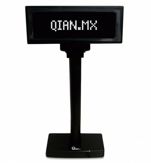 Torreta Pos Qian Qpa17001 Pantalla Brillante190mmx60mm, Usb